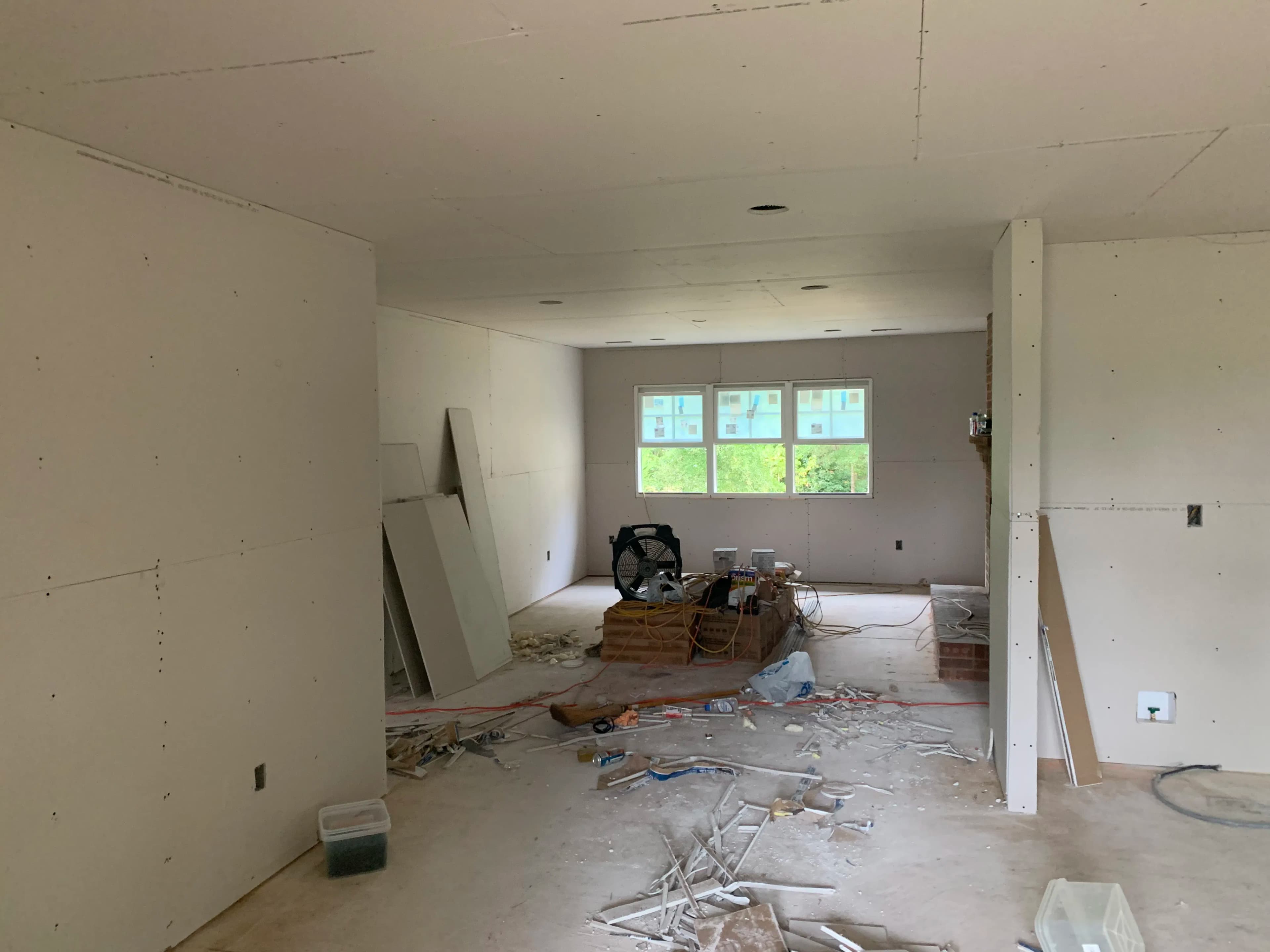 Project Drywall Done Right - This Home Remodel Is Taking Shape image