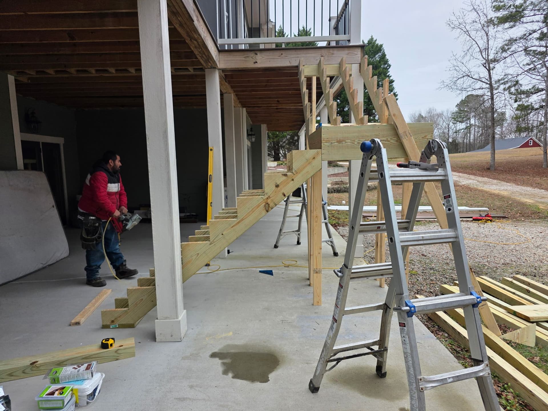 Gallery photos for Expertly Crafted Deck Steps for Enhanced Outdoor Living: Image #1