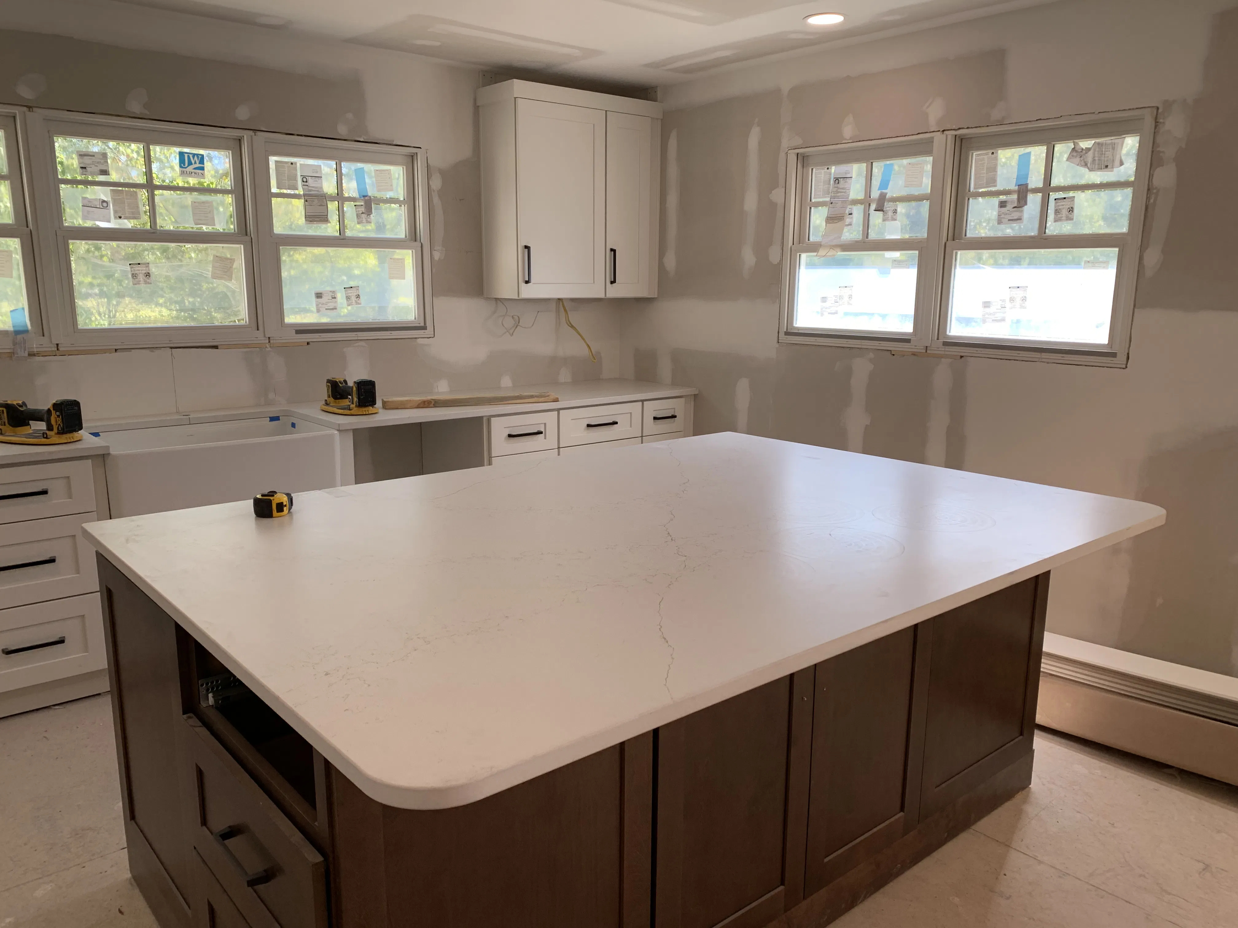 Project Countertop Install Day - When a Kitchen Remodel Clicks Into Place image