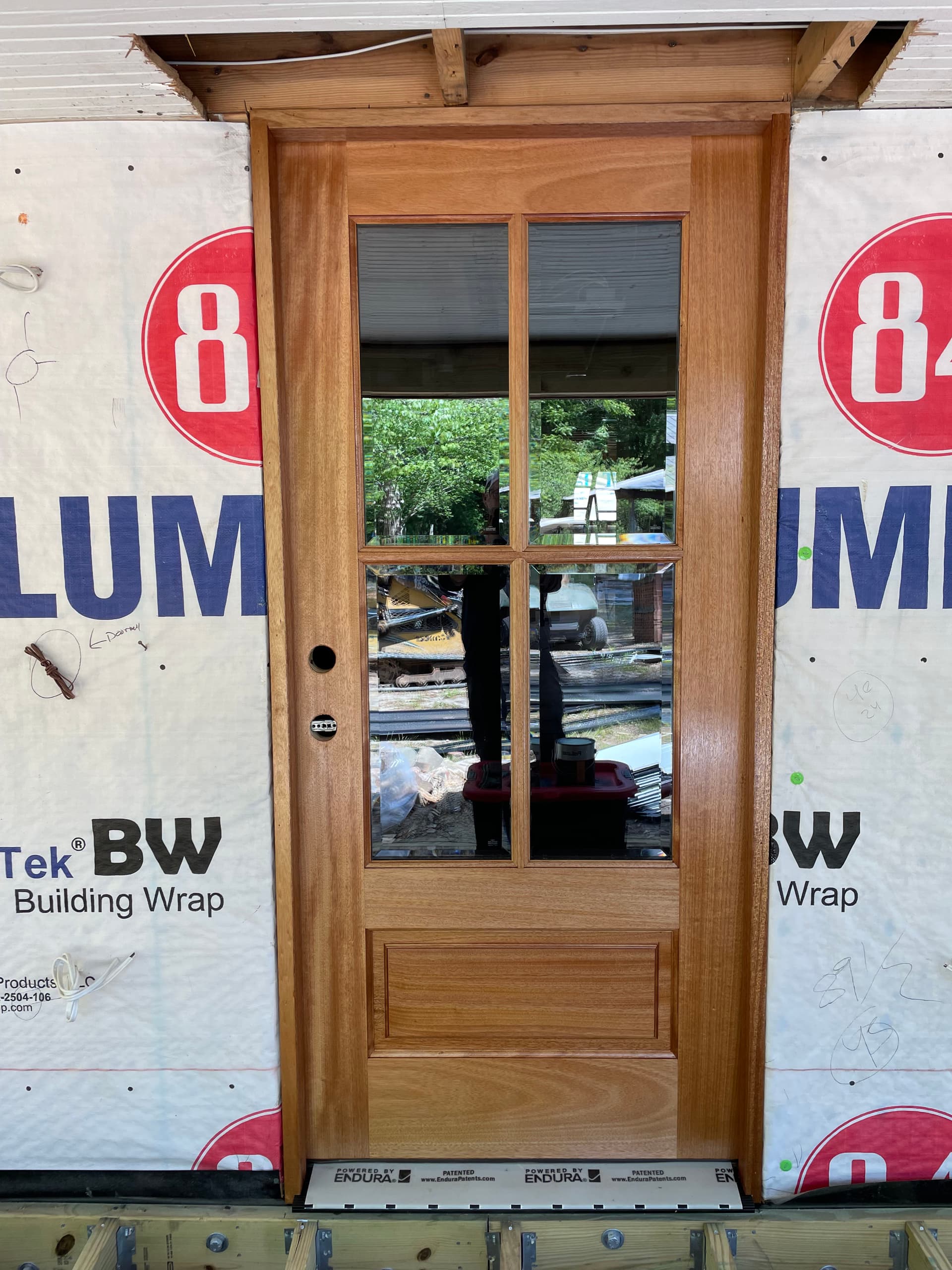 Gallery photos for Mahogany Entry Doors on a 1910 Historic Home Remodel: Image #1