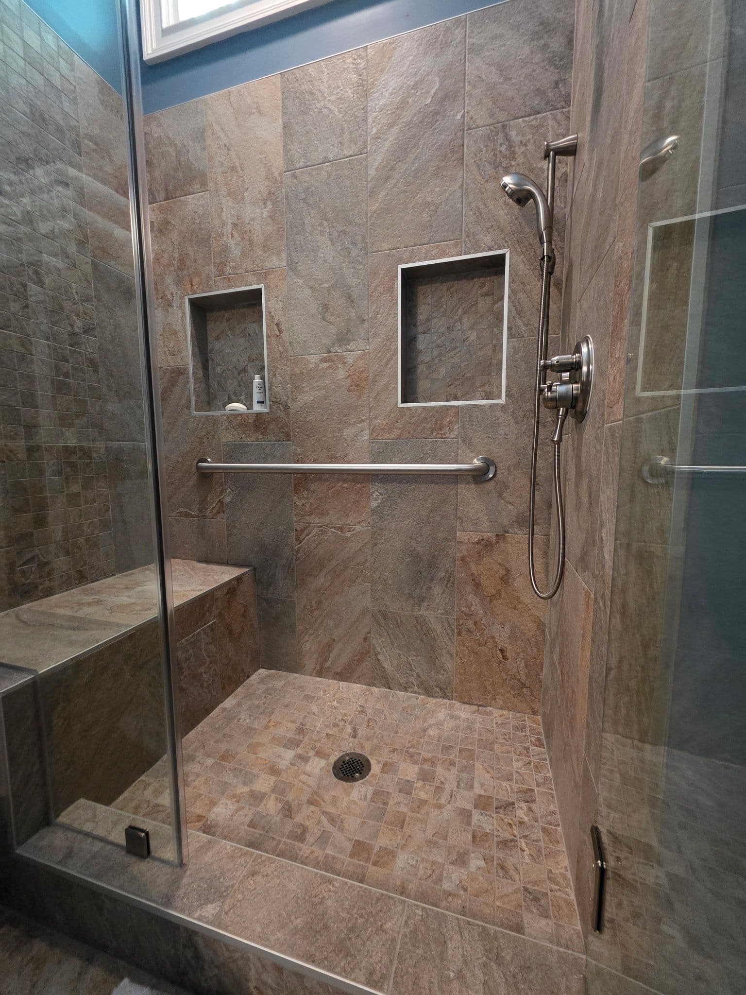Custom Shower Build for a Mother-In-Law Suite Done Right image