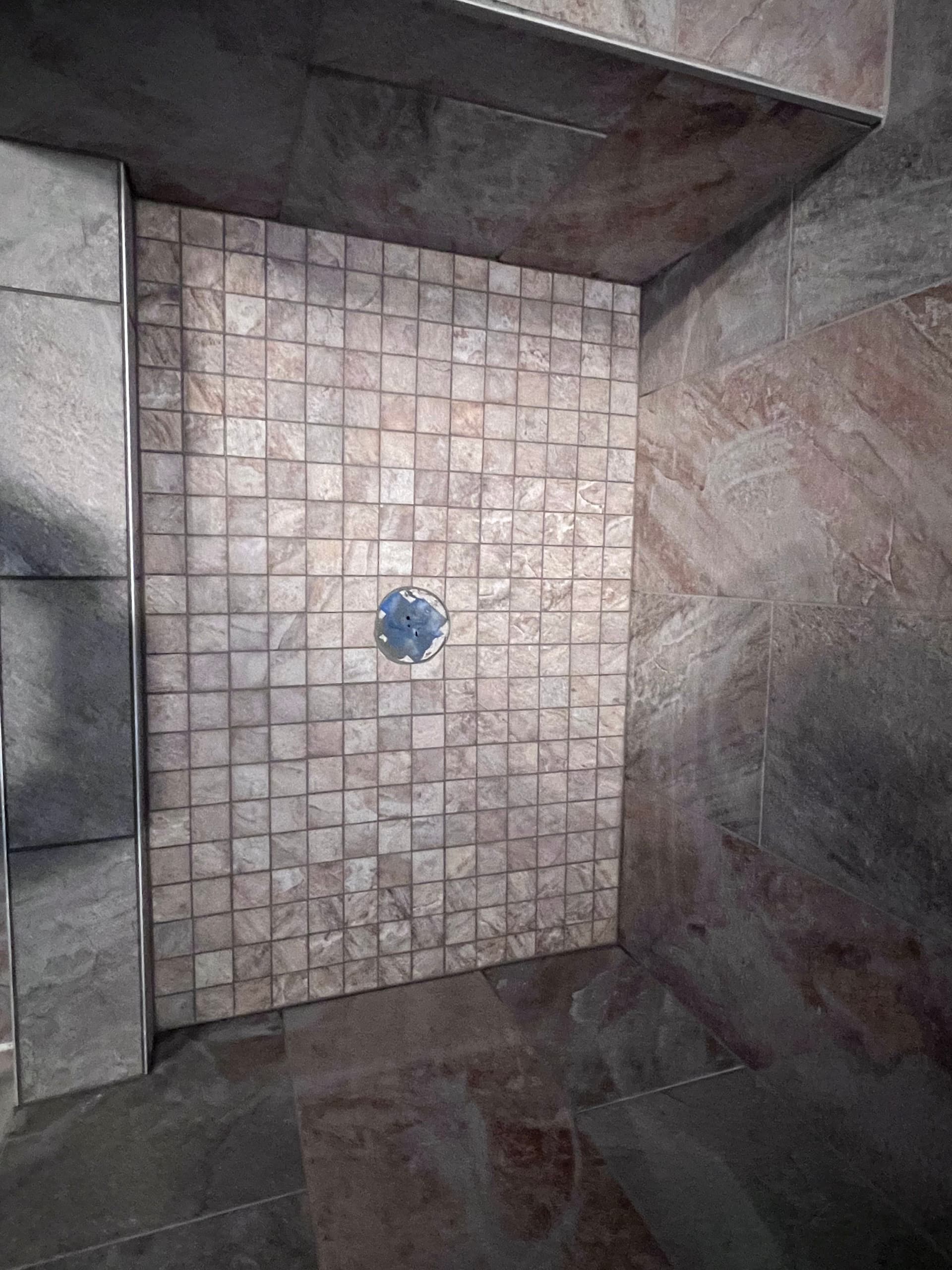 Gallery photos for Custom Tile Bathroom Remodel with Built-In Shower Bench and Niches: Image #2