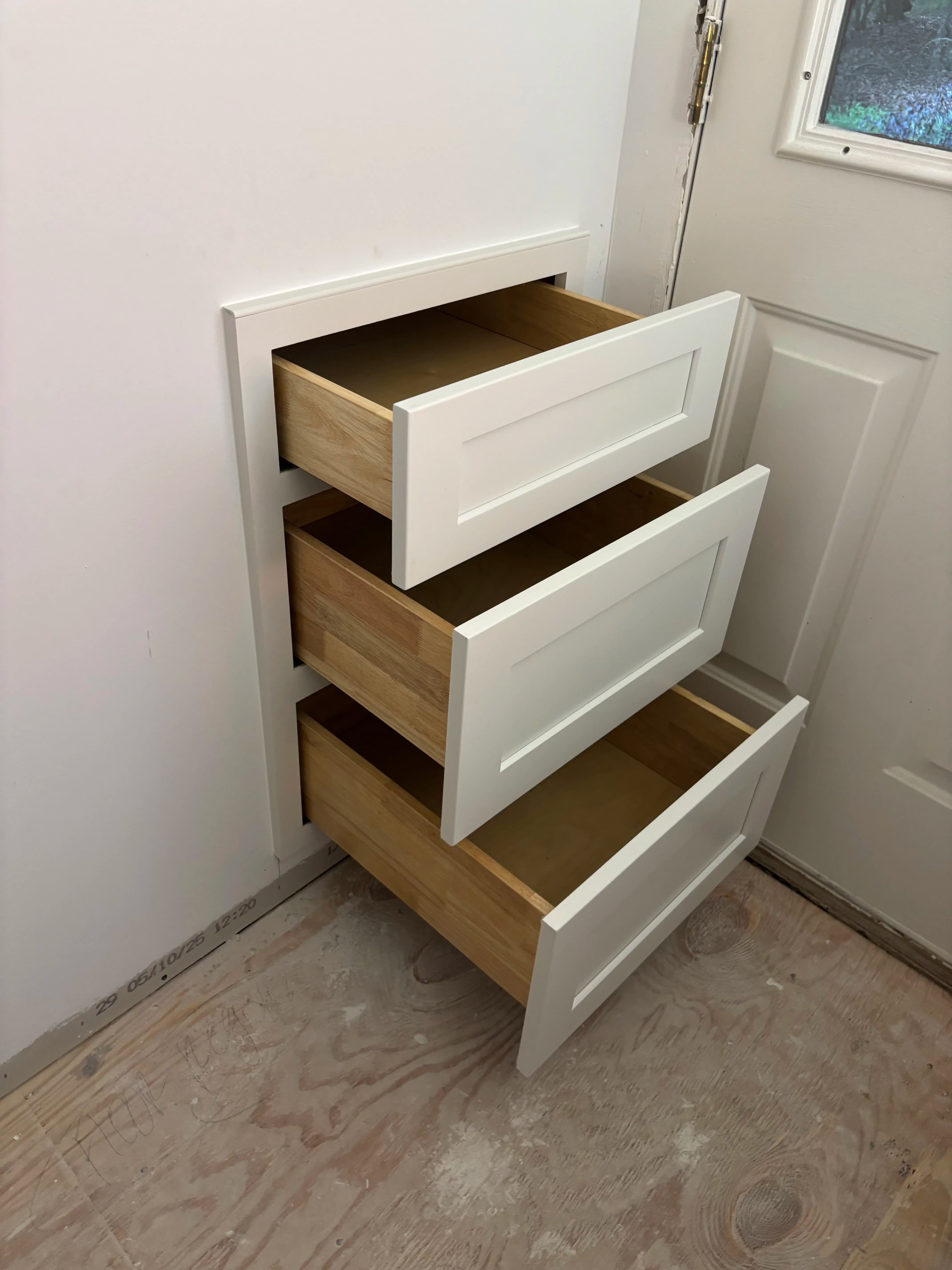 Project Kitchen Cabinet Install in Progress - Two-Tone Layout Taking Shape image