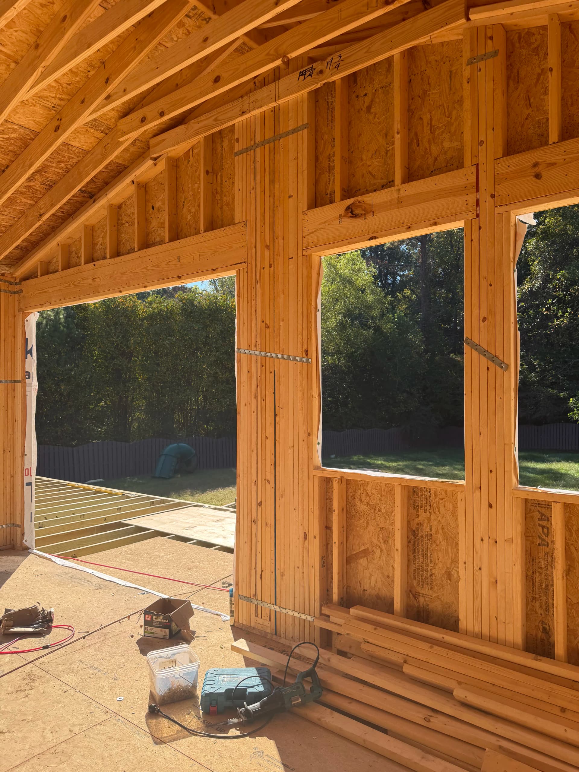 Gallery photos for Sunroom and Deck Addition Taking Shape: Image #2