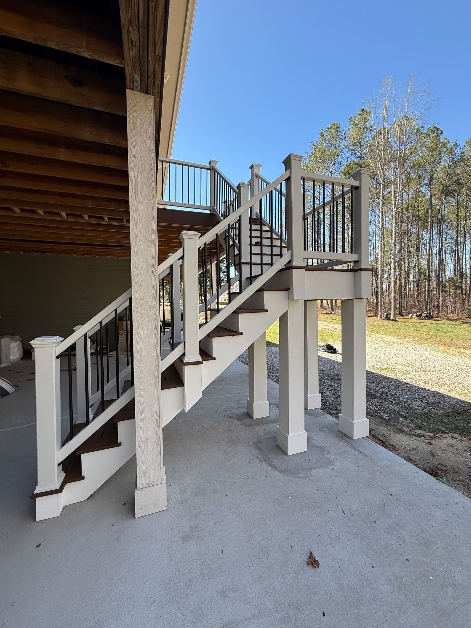 Gallery photos for New Deck Steps and Landing Enhance Outdoor Space: Image #1