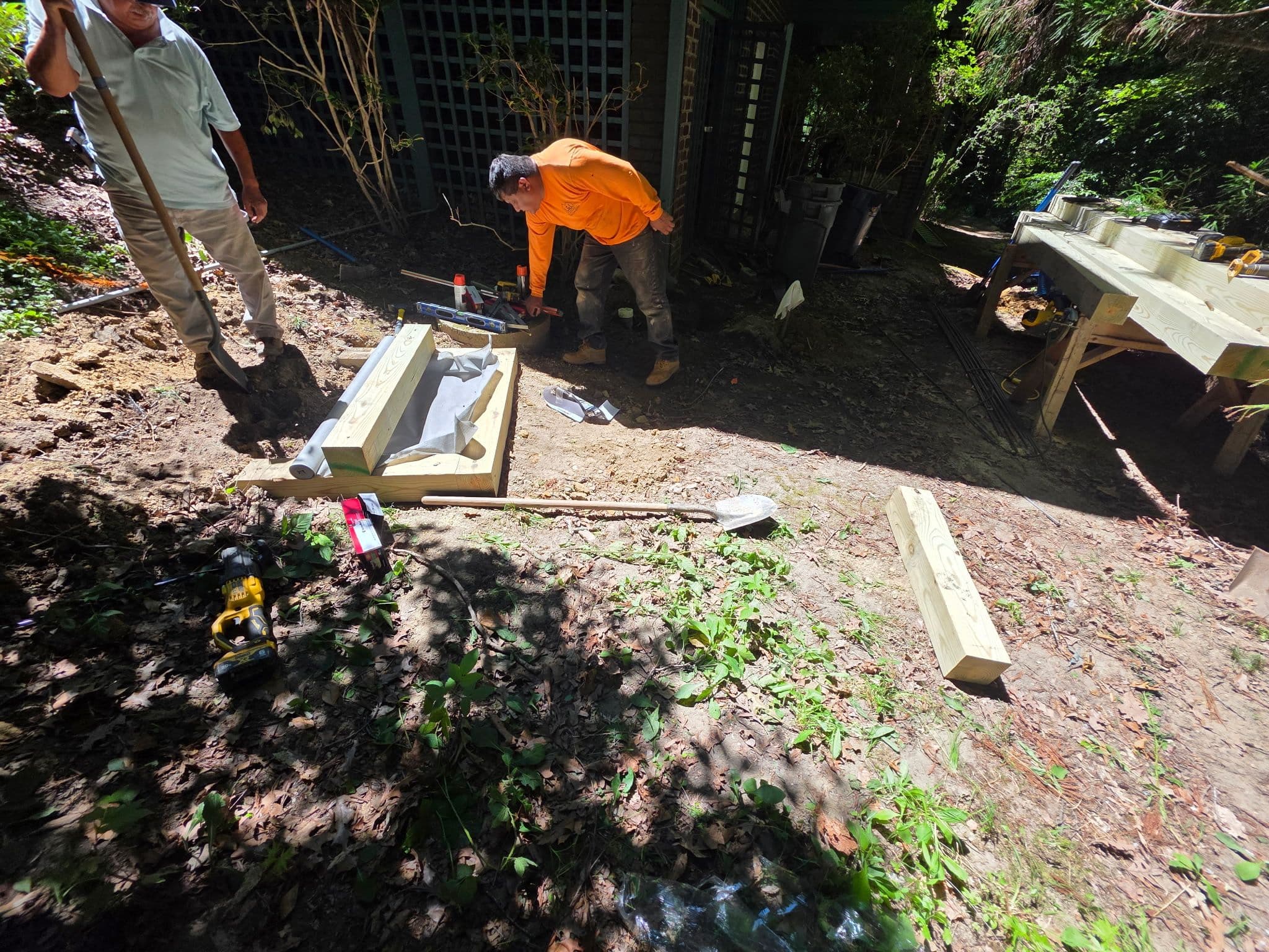 Project Landscaping Stairs Taking Shape Step by Step image