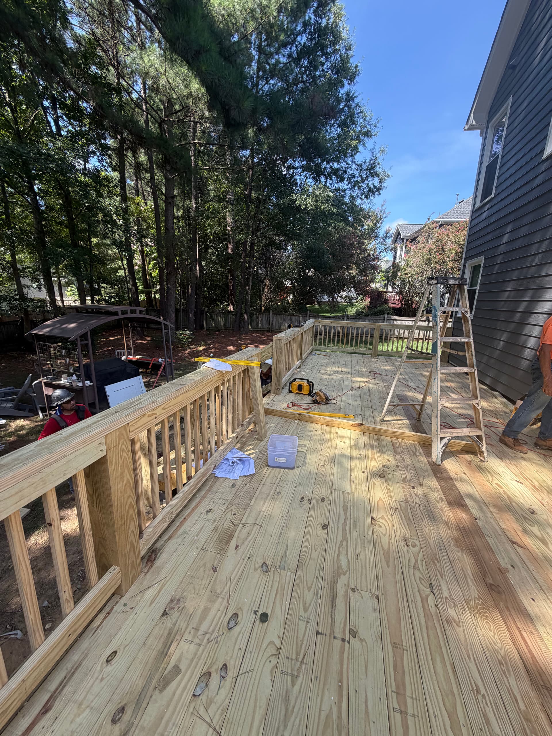 Gallery photos for Screened Porch and Deck Addition Taking Shape: Image #1