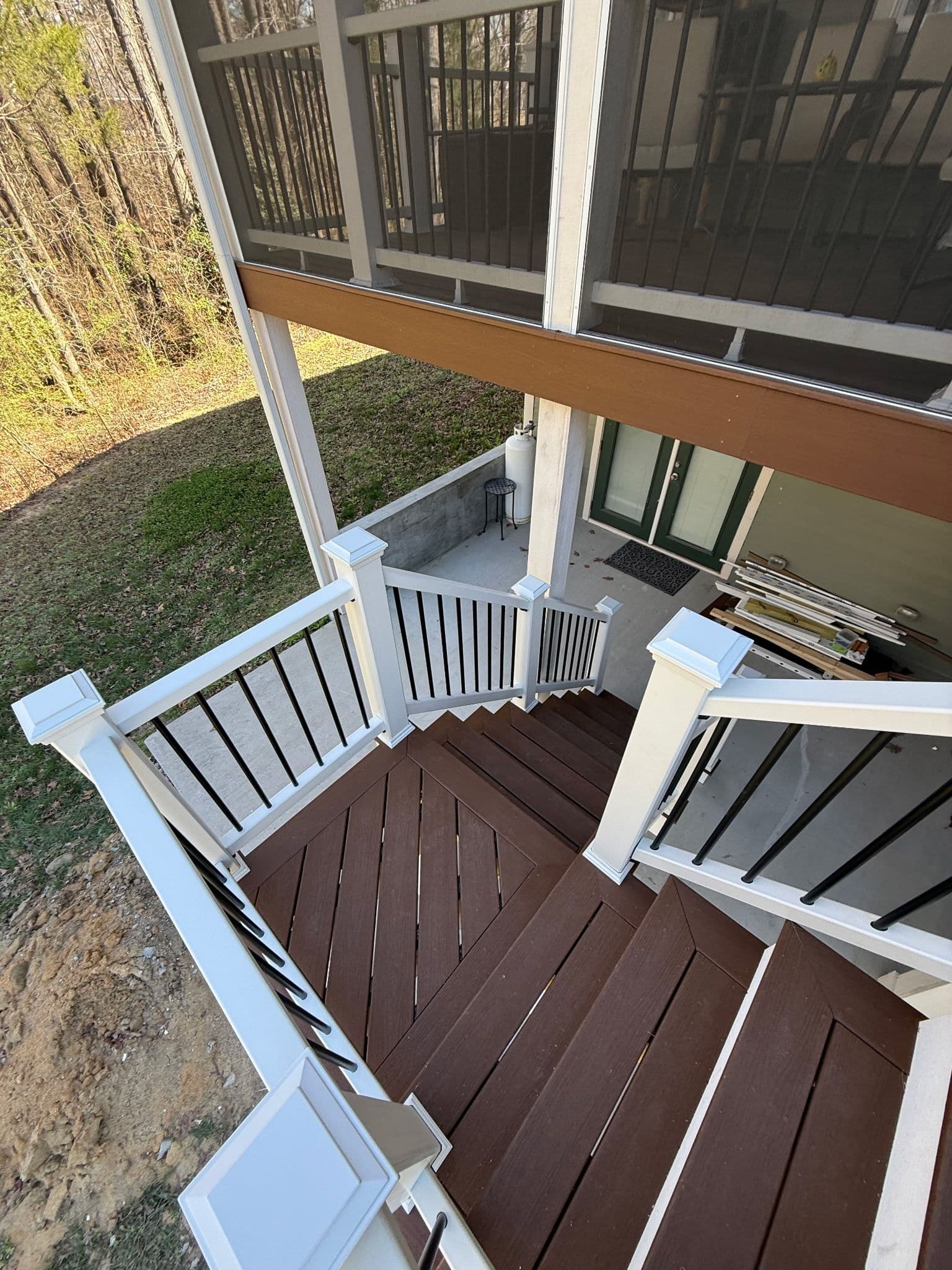 Project New Deck Steps and Landing Enhance Outdoor Space image