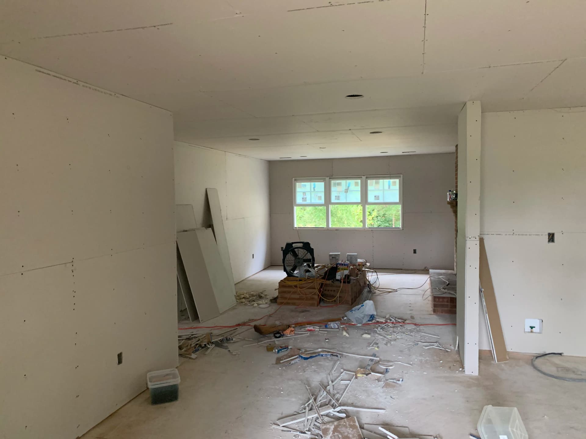 Drywall Done Right - This Home Remodel Is Taking Shape image