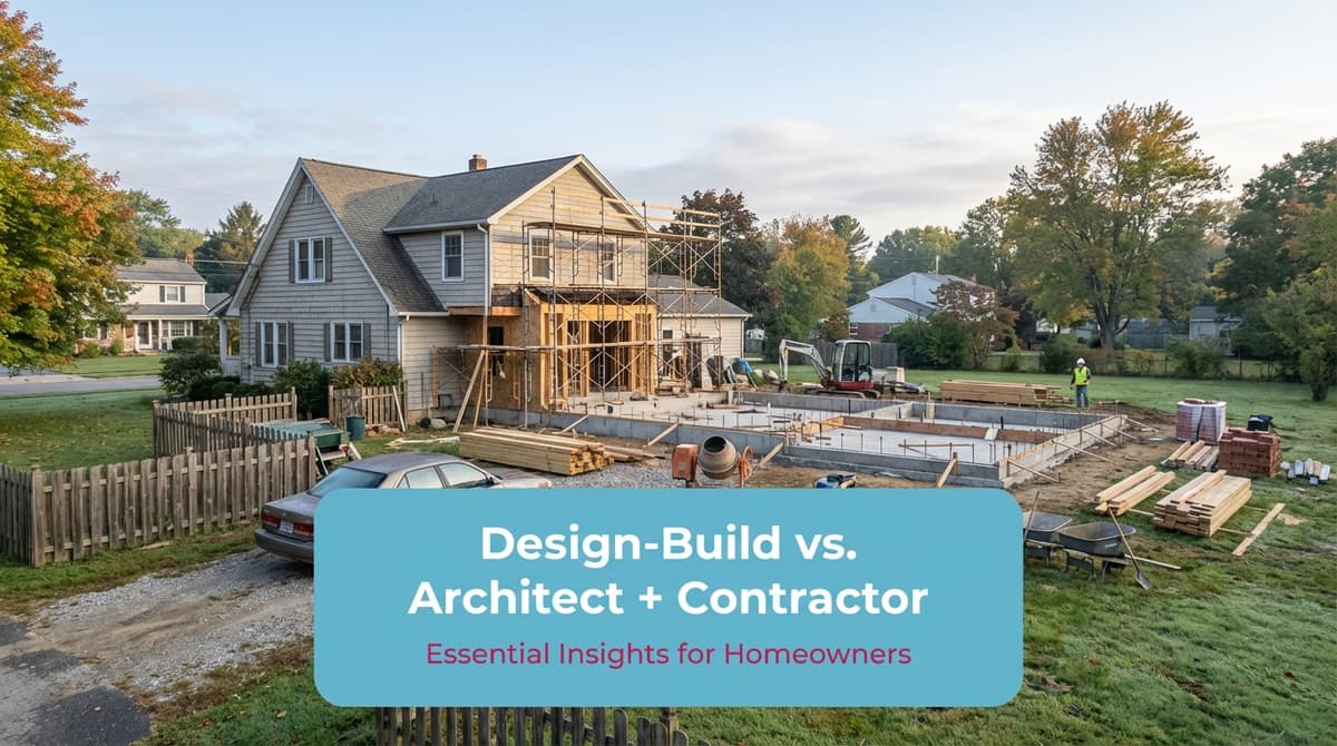 Design-Build vs Architect + Contractor for Home Additions image